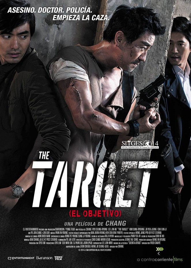 The Target (El objetivo) - Carteles