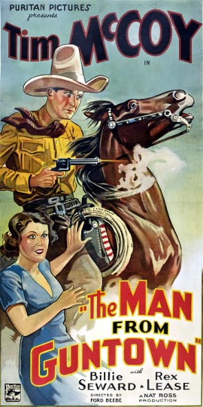 The Man from Guntown - Posters