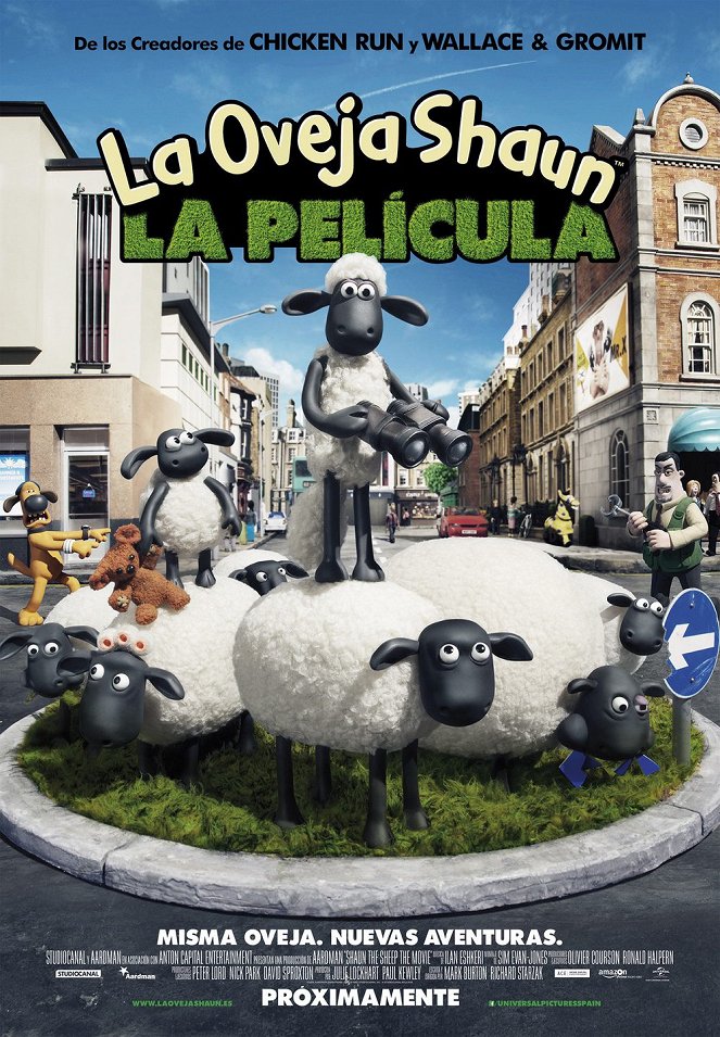 La oveja Shaun: La película - Carteles