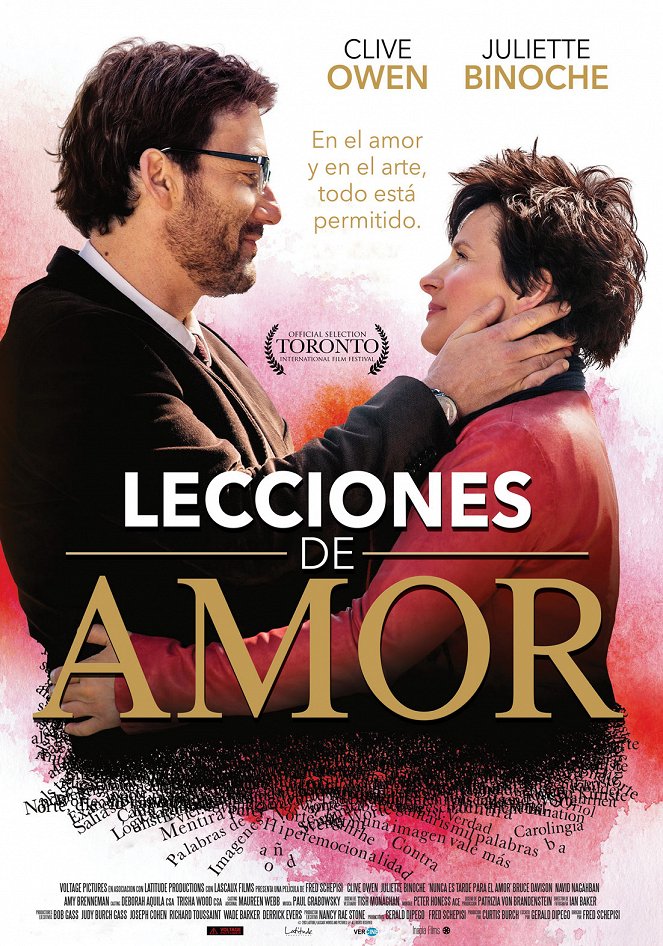 Lecciones de amor - Carteles