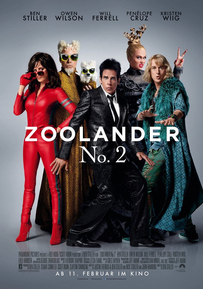 Zoolander No. 2 - Plakate