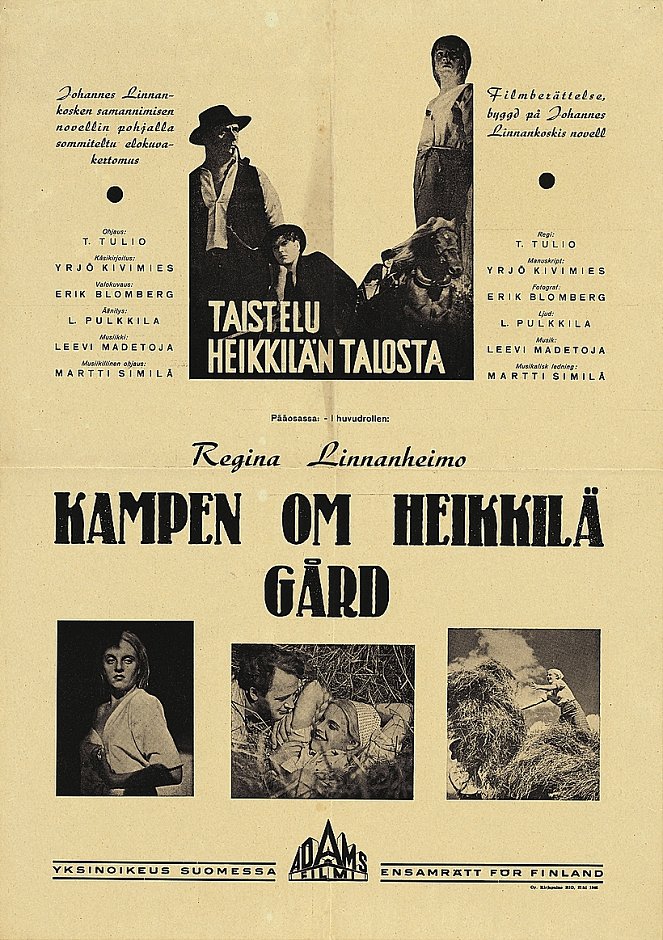Struggle for the House of Heikkila - Posters
