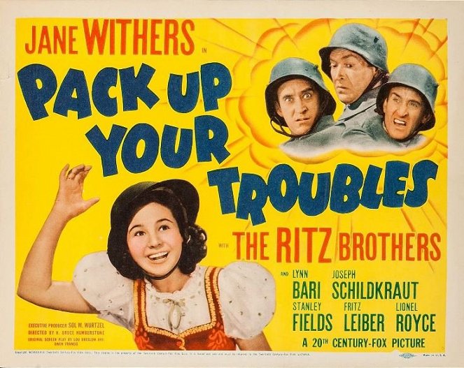 Pack Up Your Troubles - Plakate