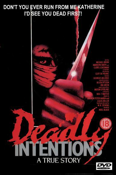 Deadly Intentions - Affiches