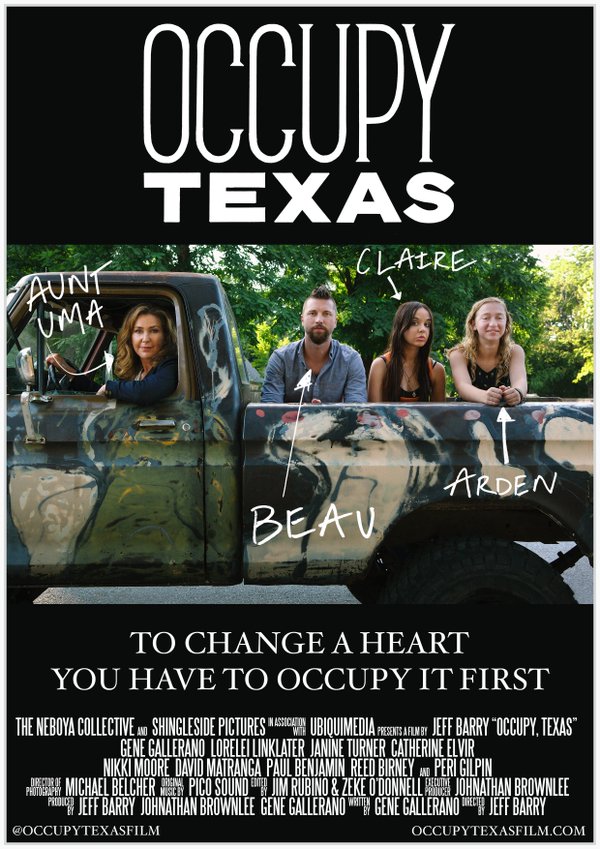 Occupy, Texas - Plakátok