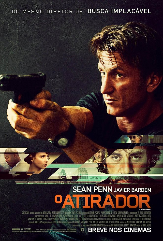 The Gunman: O Atirador - Cartazes