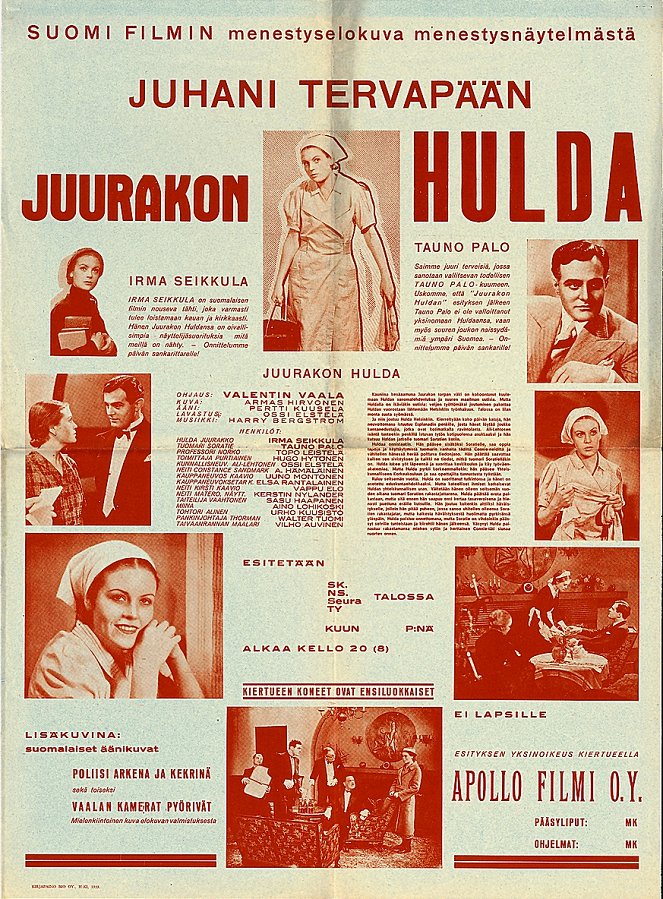 Juurakon Hulda - Plakátok