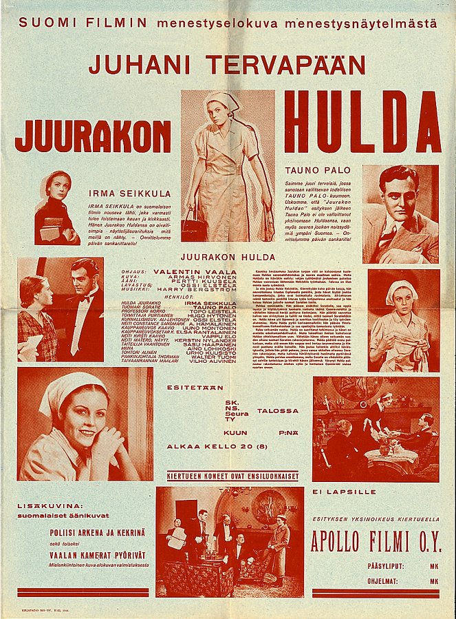 Hulda de Juurakko - Affiches