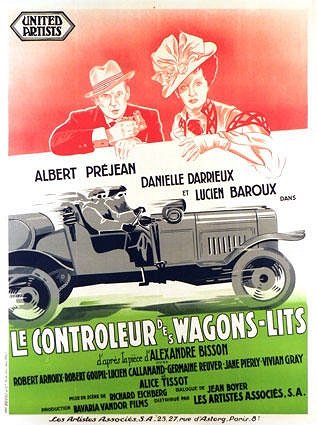 Le contrôleur des wagons-lits - Affiches