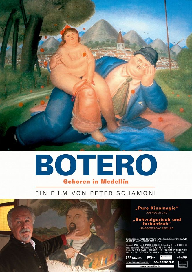 Botero Born in Medellin - Posters