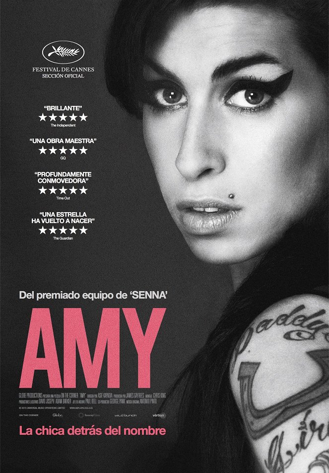 Amy (La chica detrás del nombre) - Carteles
