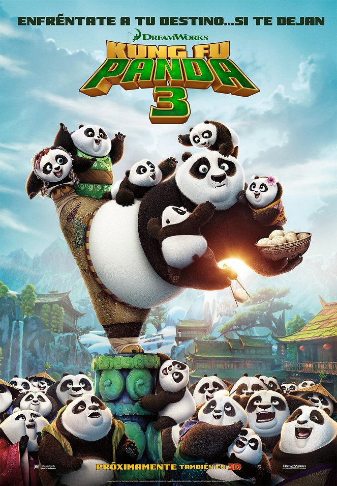 Kung Fu Panda 3 - Carteles