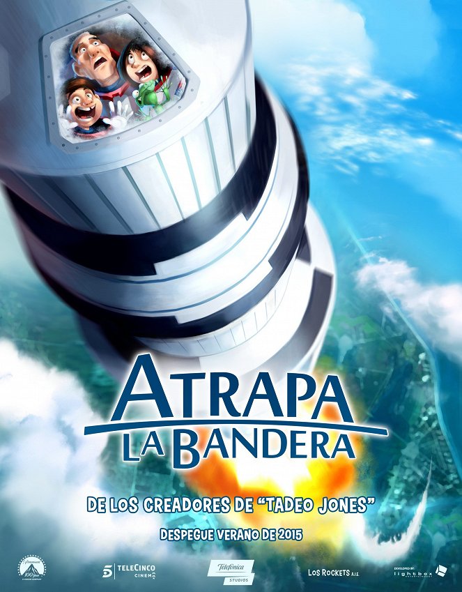 Atrapa la bandera - Affiches