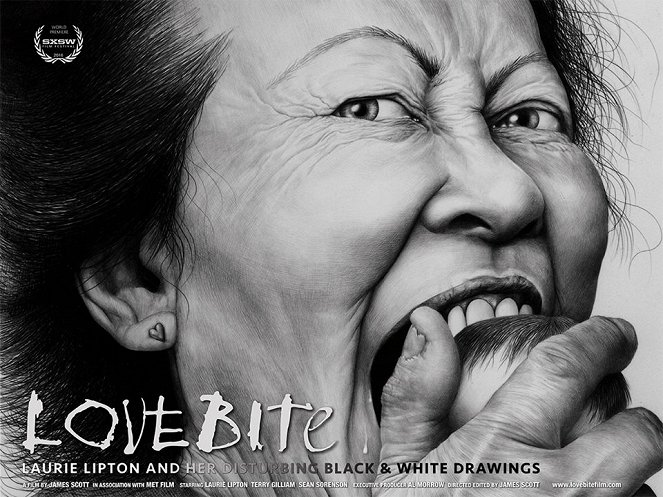 Love Bite: Niepokojące czarno-białe rysunki Laurie Lipton - Plakaty