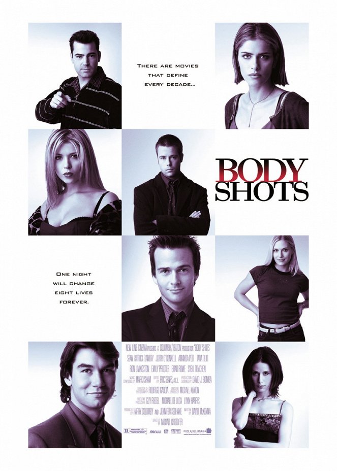 Body Shots - Cartazes