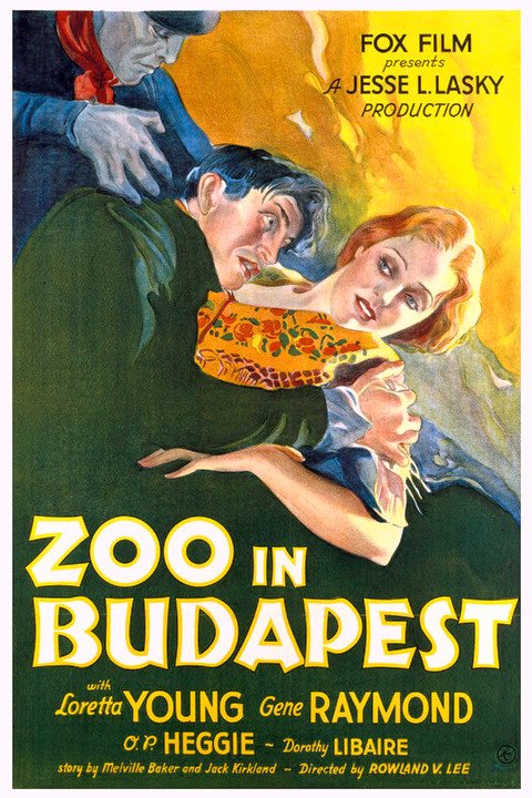 Zoo in Budapest - Plakate