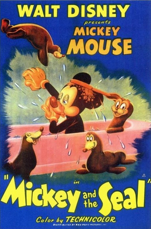 Mickey a tuleň - Plakáty