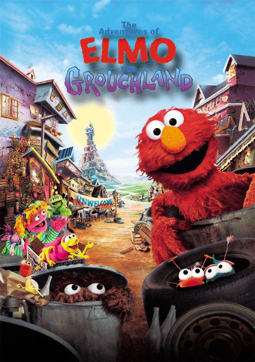 Elmo au pays des grincheux - Affiches