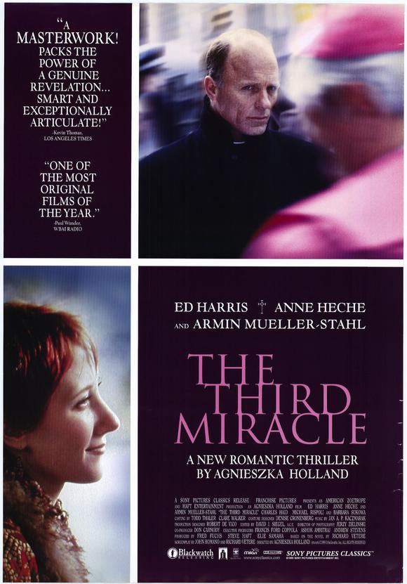 The Third Miracle - Affiches