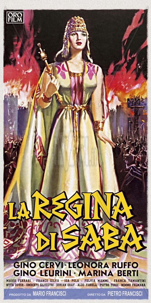 The Queen of Sheba - Posters