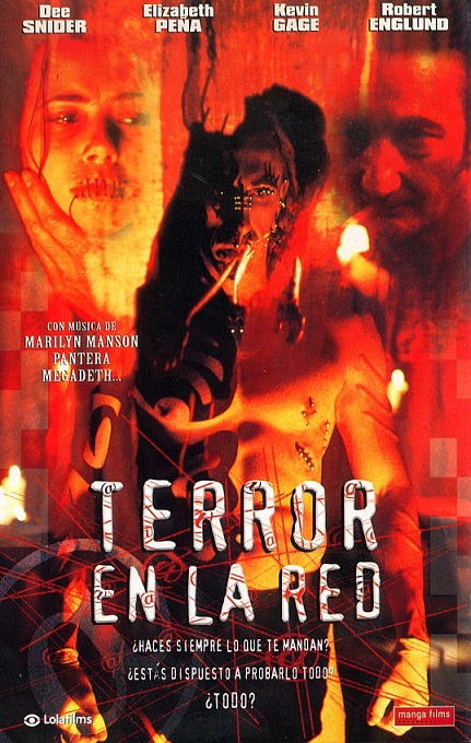 Terror en la red - Carteles