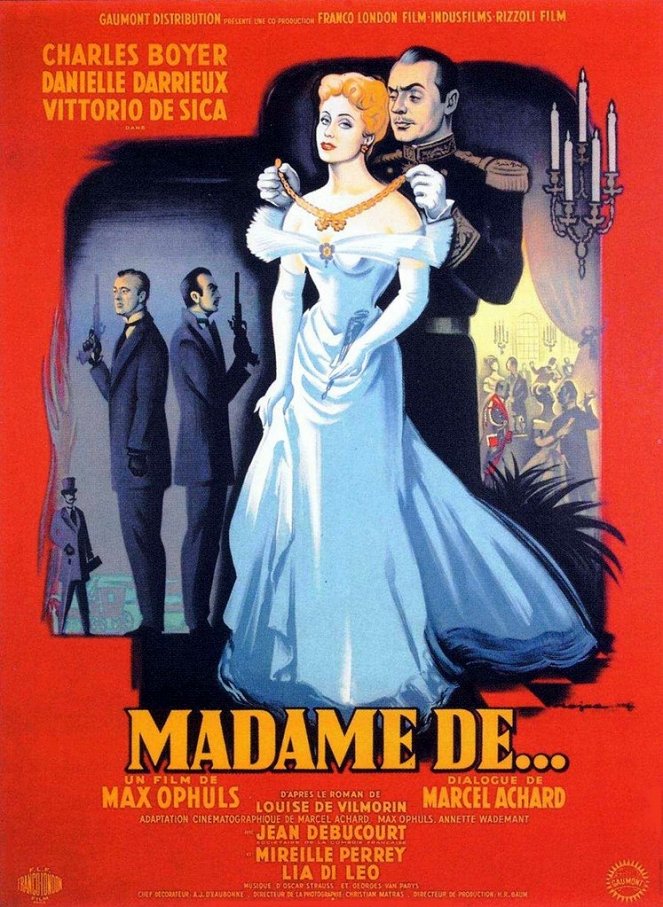 The Earrings of Madame de… - Posters