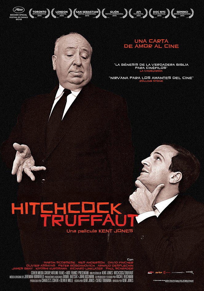 Hitchcock/Truffaut - Carteles