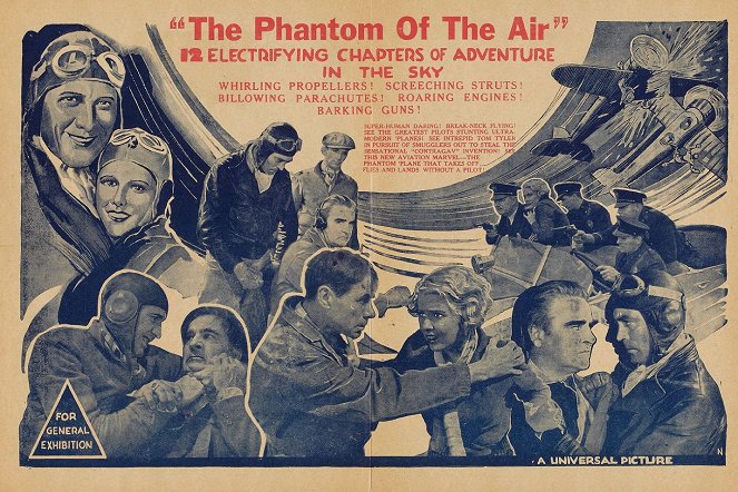 The Phantom of the Air - Plakate