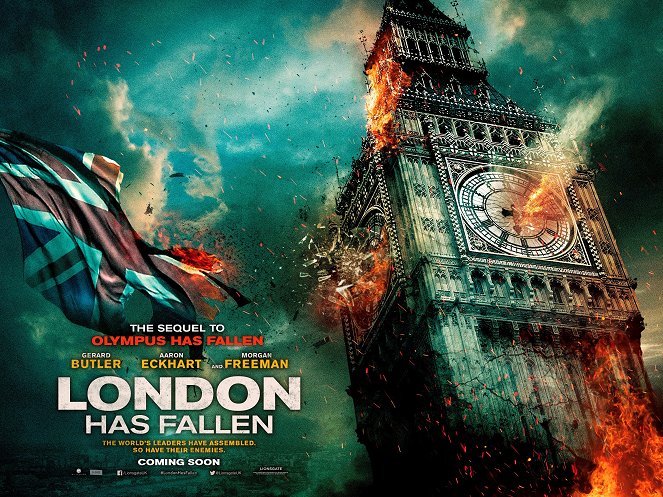 Londyn w ogniu - Plakaty