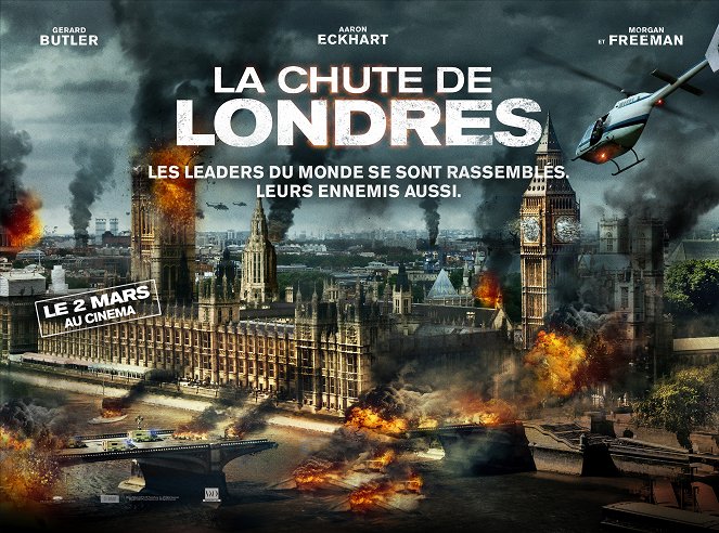 La Chute de Londres - Affiches