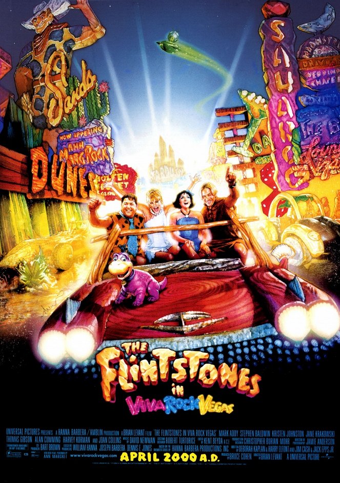 Os Flintstones em Viva Rock Vegas - Cartazes