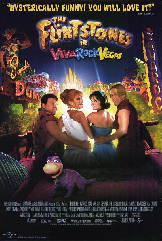Flintstonowie: Niech żyje Rock Vegas! - Plakaty