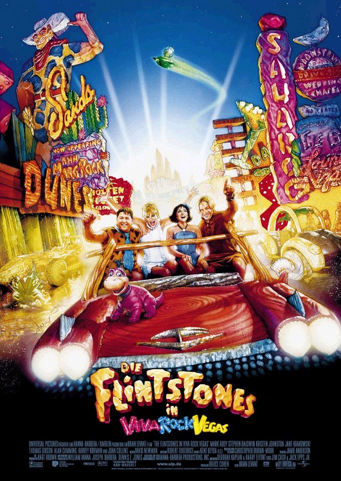Die Flintstones in Viva Rock Vegas - Plakate