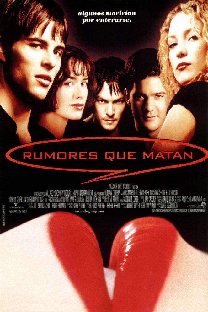 Rumores que matan - Carteles