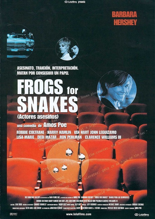 Frogs for Snakes (Actores asesinos) - Carteles