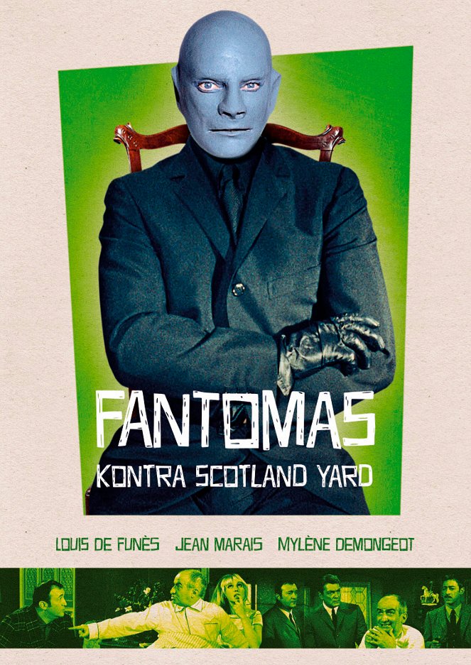 Fantomas kontra Scotland Yard - Plakáty