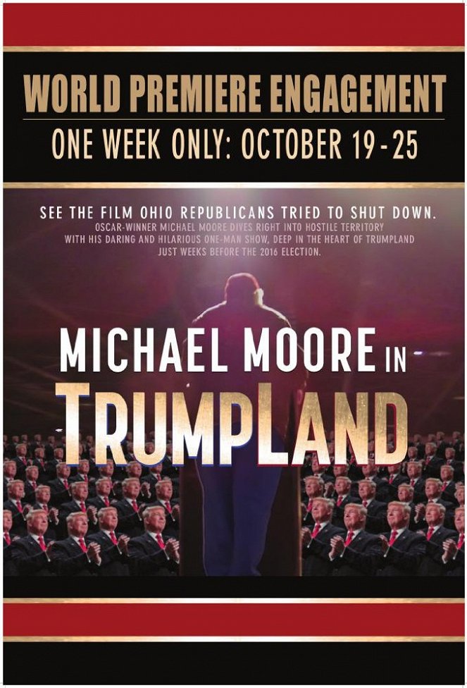 Michael Moore in TrumpLand - Affiches