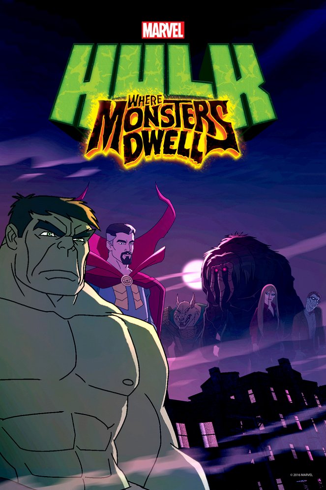 Hulk - Ahol a szörnyek lakoznak - Plakátok