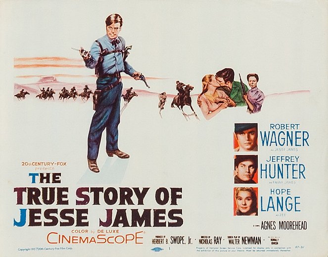 The True Story of Jesse James - Cartazes