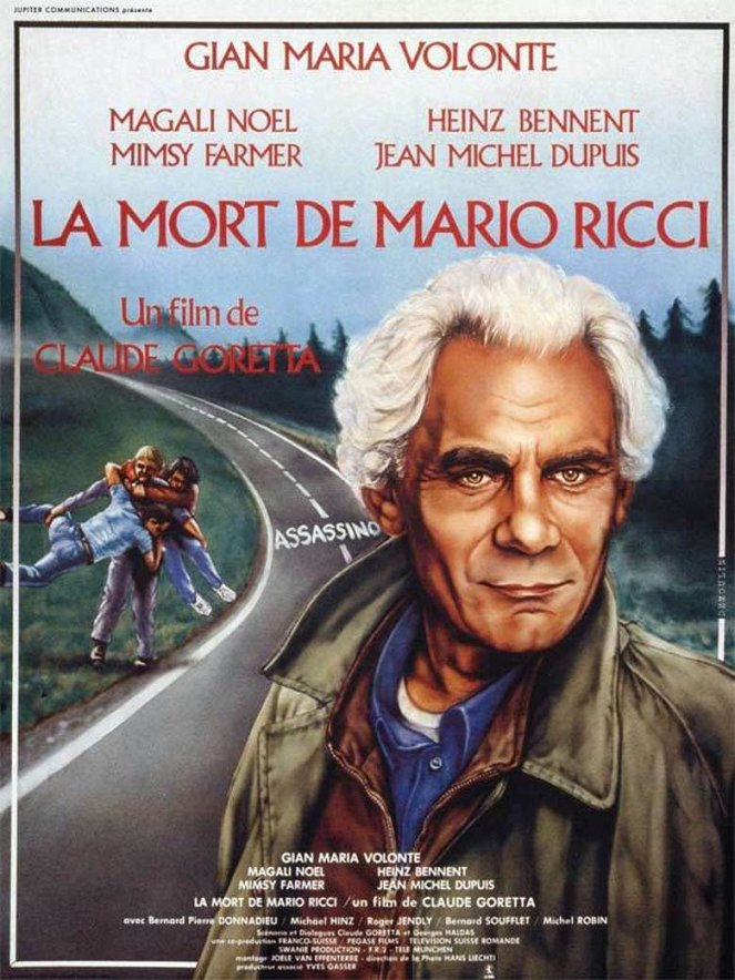 La Mort de Mario Ricci - Carteles