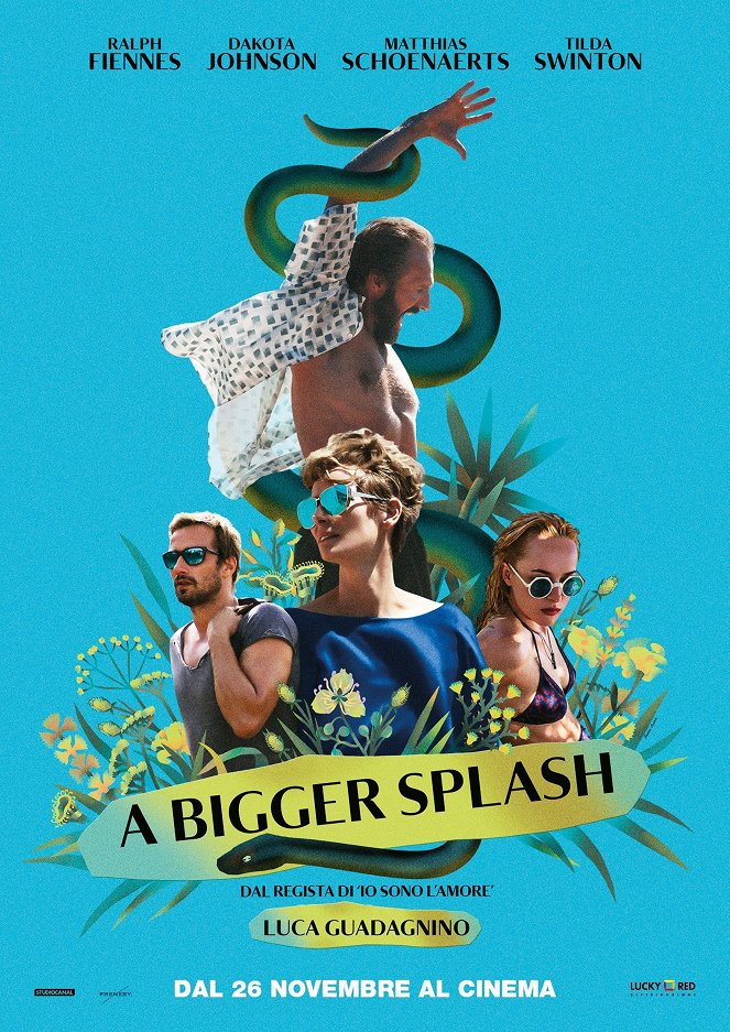 A Bigger Splash - Julisteet