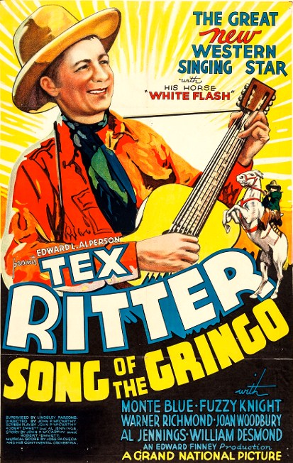 Song of the Gringo - Affiches
