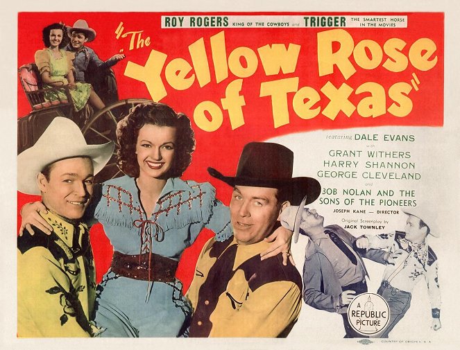 The Yellow Rose of Texas - Posters