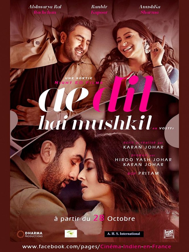 Ae Dil Hai Mushkil - Affiches