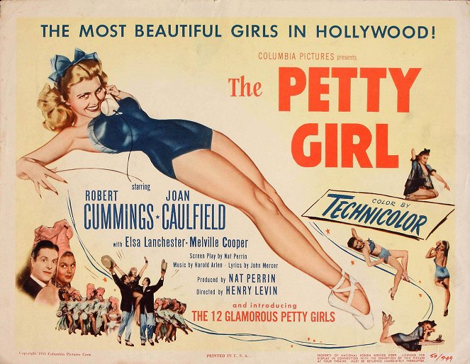 The Petty Girl - Affiches