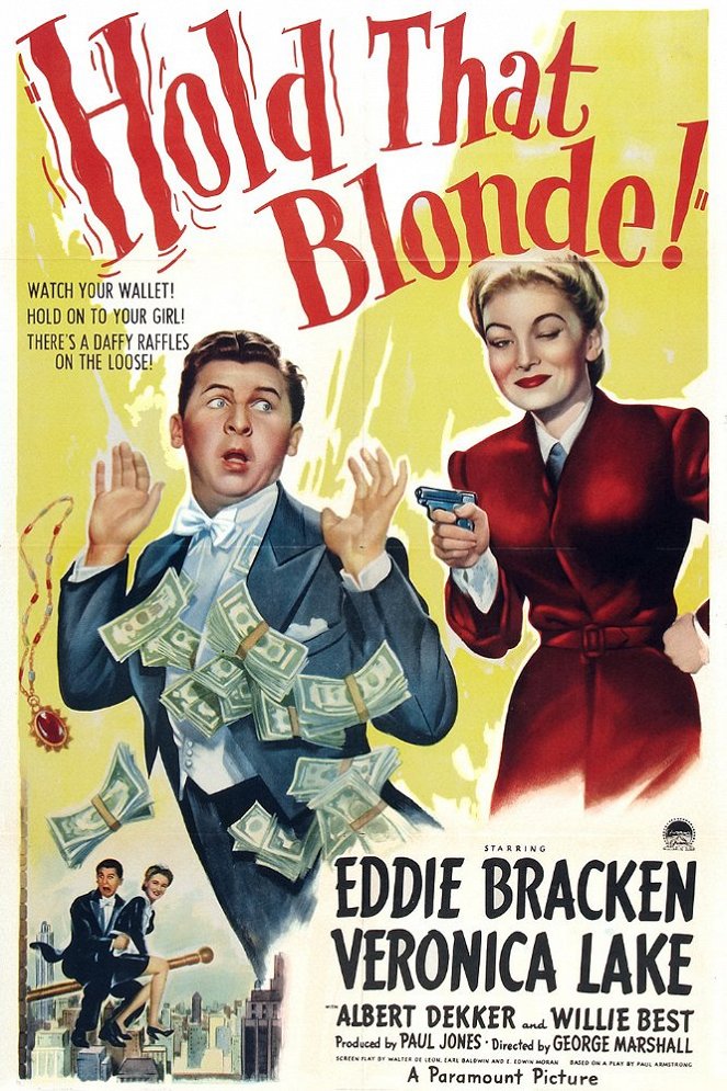 Hold That Blonde! - Plakate