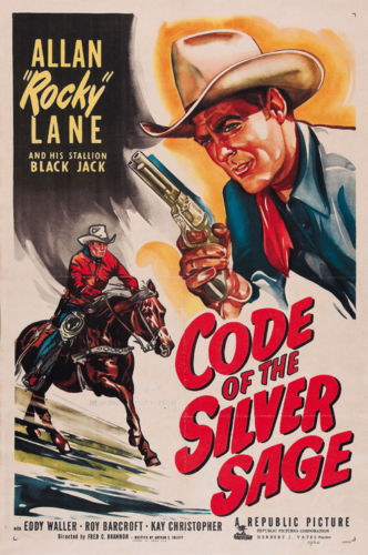 Code of the Silver Sage - Carteles