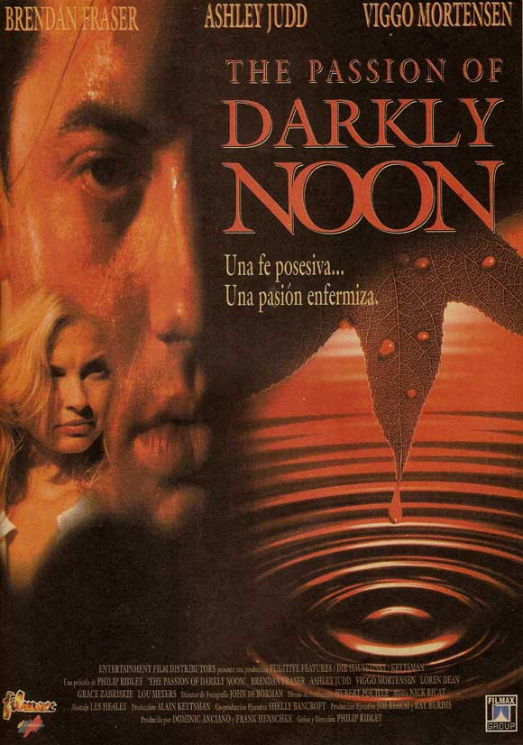 La pasión de Darkly Noon - Carteles