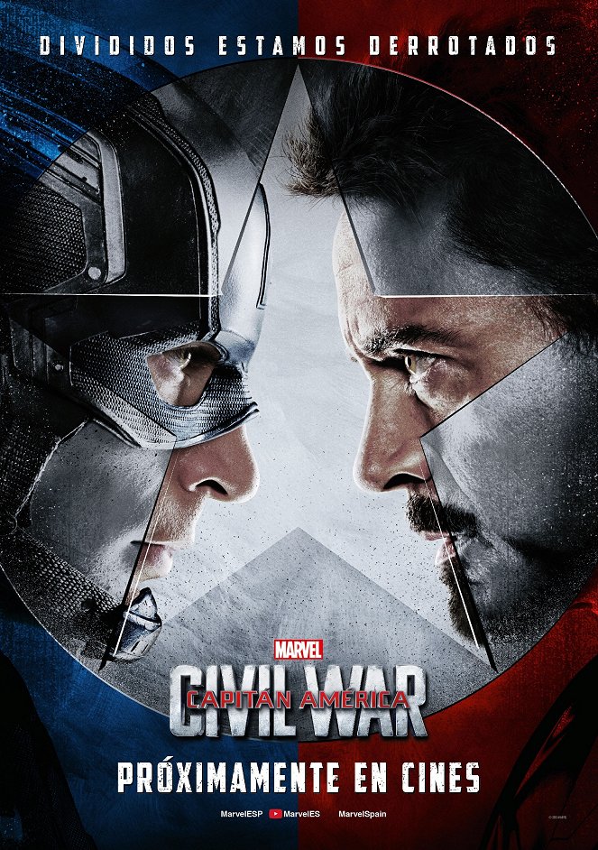 Capitán América: Civil War - Carteles