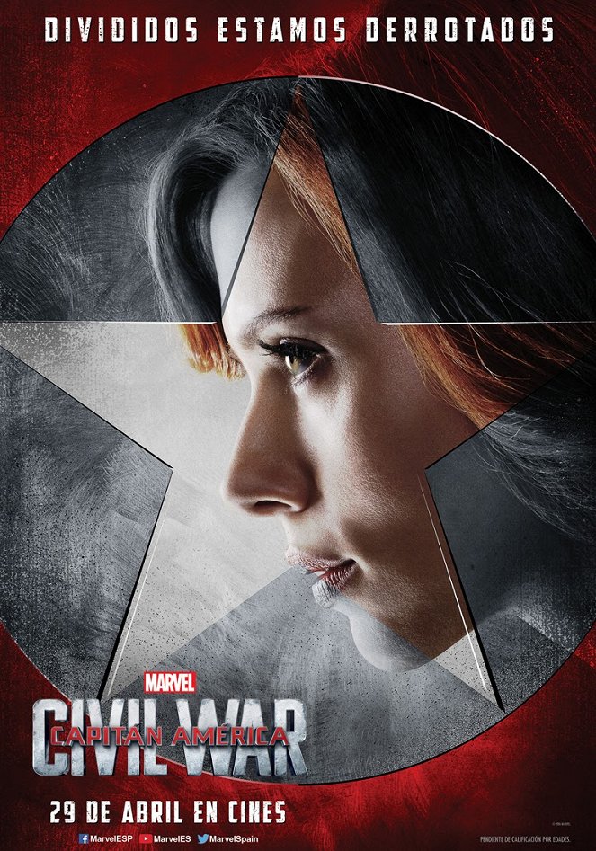 Capitán América: Civil War - Carteles